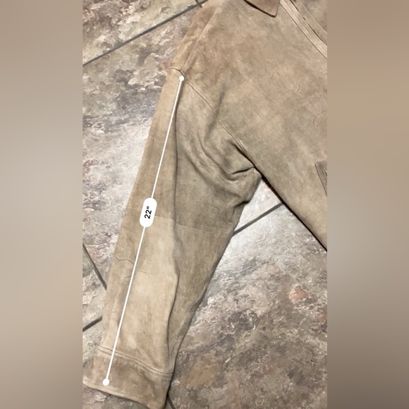 Tommy Bahamas Men’s 100% Leather Zip Up Field Coat Barn Jacket - Picture 15 of 15